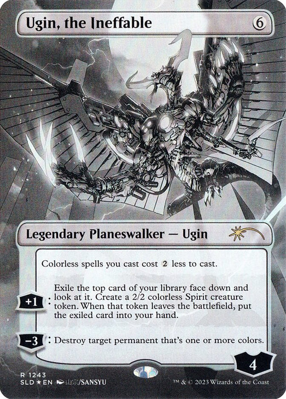 Ugin, the Ineffable - SLDWPNM (Extended Art) Foil