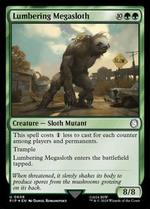 Lumbering Megasloth - XPIP (Surge) Foil