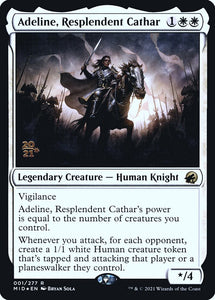 Adeline, Resplendent Cathar - PMID V.1 (Prerelease) Foil