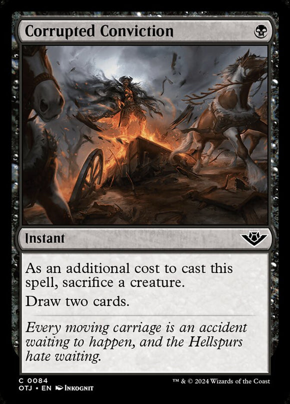 Corrupted Conviction - OTJ Foil