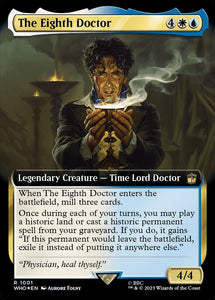 The Eighth Doctor - XWHO (Extended Art) Surge Foil