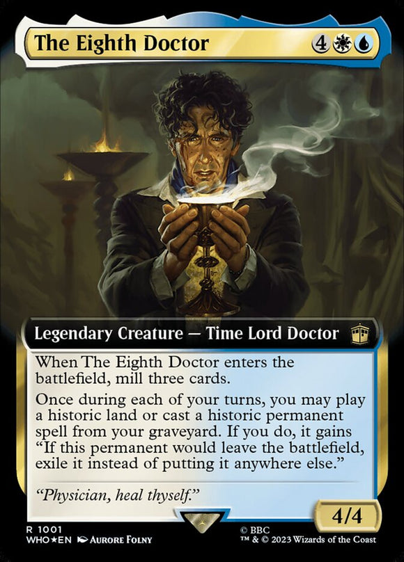 The Eighth Doctor - XWHO (Extended Art) Surge Foil