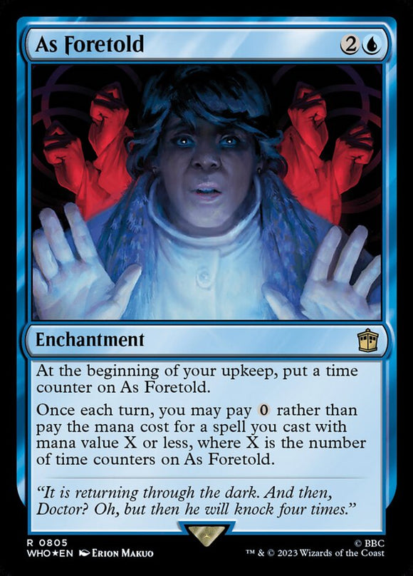 As Foretold - XWHO V.2 Surge Foil