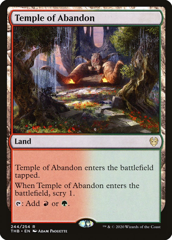 Temple of Abandon - THB Foil