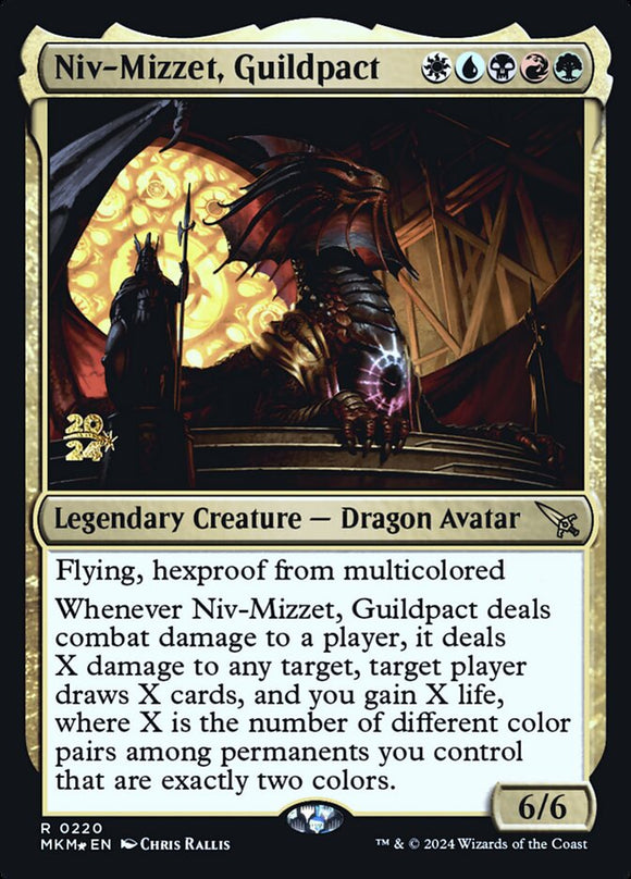 Niv-Mizzet, Guildpact - PMKM (Prerelease) Foil