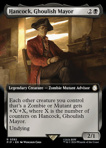 Hancock, Ghoulish Mayor - XPIP V.1 (Extended Art) Foil