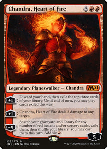 Chandra, Heart of Fire - M21 Foil