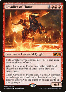 Cavalier of Flame - M20 Foil