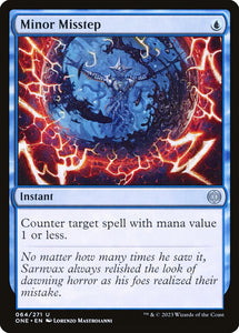 Minor Misstep - ONE Foil