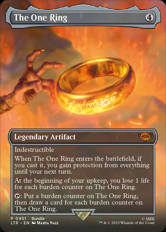 The One Ring - XLTR V.2 (Extended Art) Foil