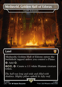 Castle Ardenvale (Meduseld, Golden Hall of Edoras) - XLTC V.1 (Extended Art) Foil