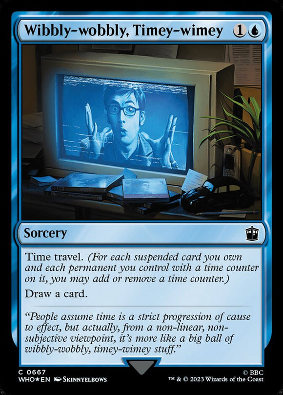 Wibbly-wobbly, Timey-wimey - XWHO (Surge) Foil
