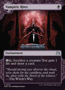 Vampiric Rites - WOT (Extended Art) Foil