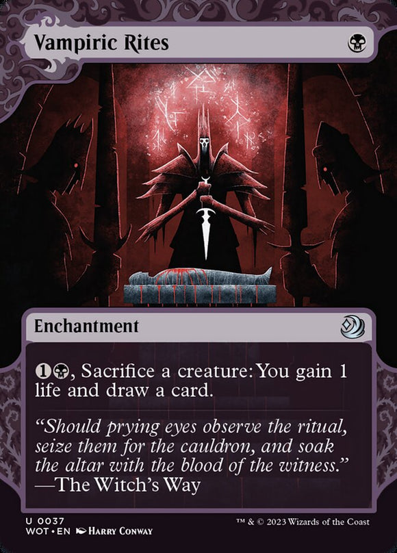 Vampiric Rites - WOT (Extended Art) Foil