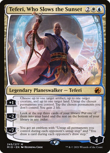 Teferi, Who Slows the Sunset - PMID V.2 Foil