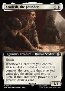 Aradesh, the Founder - XPIP V.3 (Extended Art) (Surge) Foil