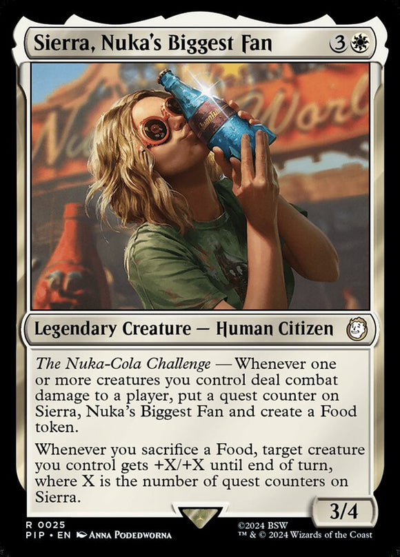 Sierra, Nuka's Biggest Fan - PIP Foil