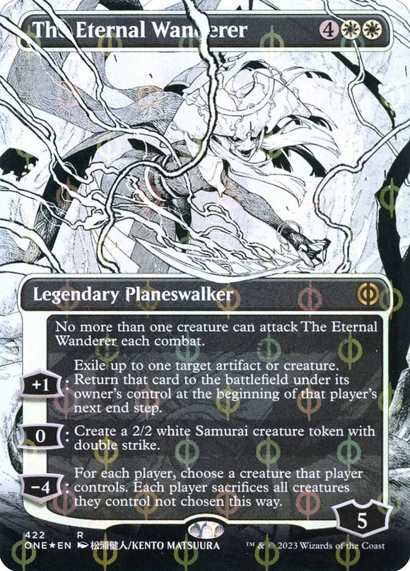 The Eternal Wanderer - XONE V.2 (Extended Art) Step-and-Compleat Foil