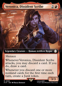 Veronica, Dissident Scribe - XPIP V.1 (Extended Art)