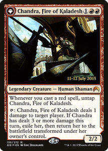 Chandra, Fire of Kaladesh - PORI (Prerelease) Foil