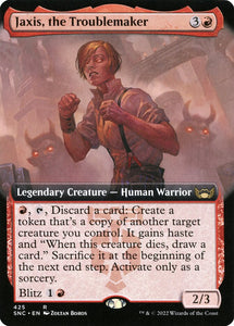 Jaxis, the Troublemaker - XSNC (Extended Art) Foil