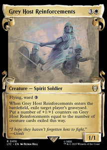 Grey Host Reinforcements - LTRH V.2 (Extended Art) Silver Foil