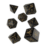 Japanese: Dice Set - Deep Night Firefly