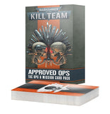 Warhammer 40,000: Kill Team Card Pack - Approved Ops – Tac Ops & Mission