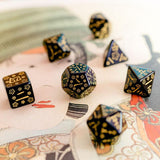 Japanese: Dice Set - Deep Night Firefly