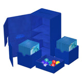 Ultimate Guard: Twin Flip'n'Tray 200+ - XenoSkin Blue