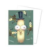 Dragon Shield: 100 Brushed Art Sleeves: Rick & Morty - Mr. Poopy Butthole