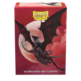 Dragon Shield: 100 Brushed Art Sleeves - Valentines 2024
