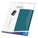 Ultimate Guard: 480 Zipfolio 24-Pocket (Quadrow) - XenoSkin Petrol