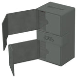 Ultimate Guard: Twin Flip'n'Tray 200+ - XenoSkin Monocolor Grey