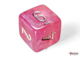 Chessex: Borealis Polyhedral 7-Dice Set - Luminary Polyhedral Pink/silver
