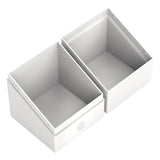 Ultimate Guard: Boulder 100+ Solid - White