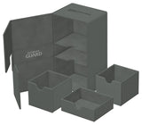 Ultimate Guard: Twin Flip'n'Tray 200+ - XenoSkin Monocolor Grey