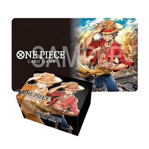 One Piece: Playmat and Storage Box Set - Monkey.D.Luffy