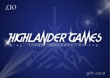Highlander Games Online Gift Card