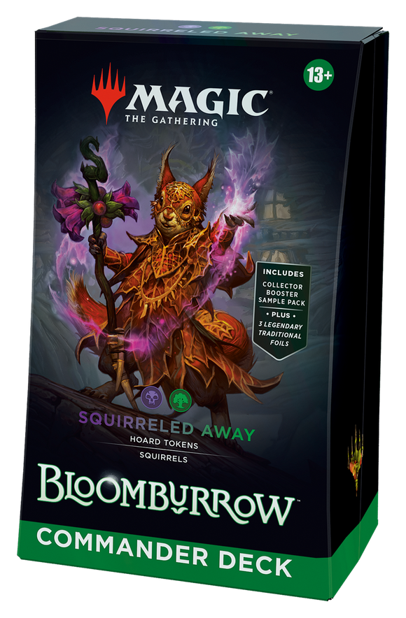 Magic: The Gathering: Bloomburrow Commander Deck - Squirreled Away (Preorder)