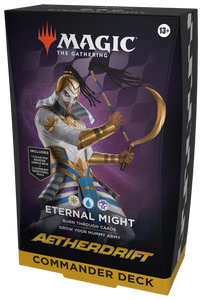 Magic: The Gathering: Aetherdrift Commander Deck - Eternal Might (Preorder)