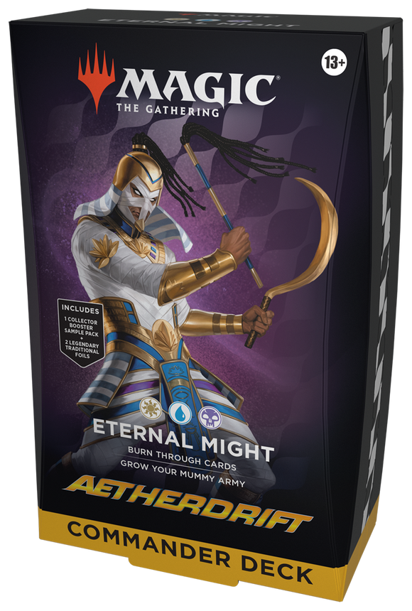 Magic: The Gathering: Aetherdrift Commander Deck - Eternal Might (Preorder)