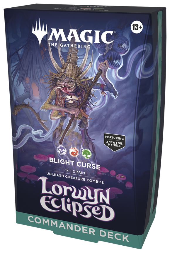 Magic: The Gathering: Lorwyn Eclipsed Commander Deck - Blight Curse (Preorder)