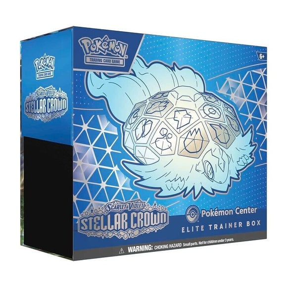 Pokemon: Scarlet and Violet 7- Stellar Crown - Elite Trainer Box