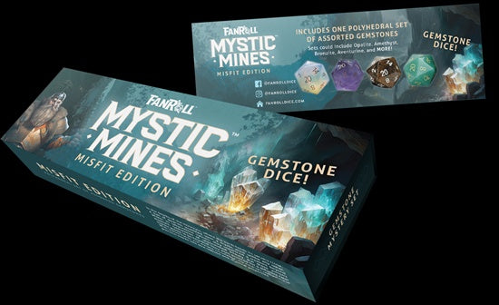 Fan Roll: Misfit Gemstone Mystic Mines - Dice Set