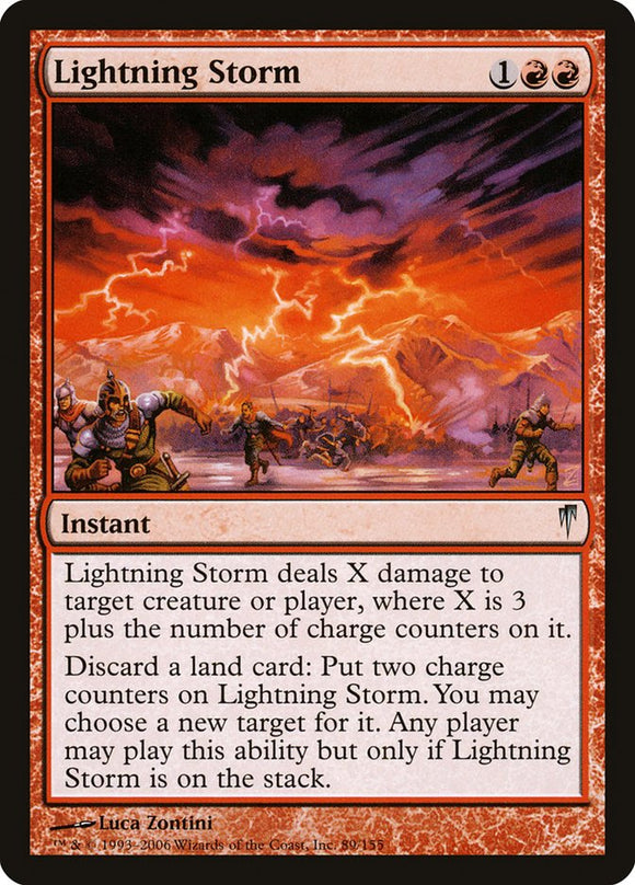 Lightning Storm - CSP Foil