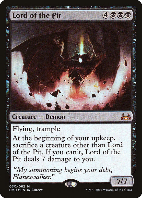 Lord of the Pit - DD3 Foil