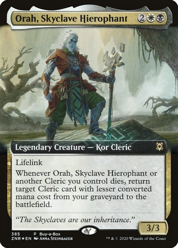 Orah, Skyclave Hierophant - BABP (Extended Art) Foil