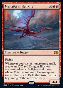 Manaform Hellkite - VOW Foil