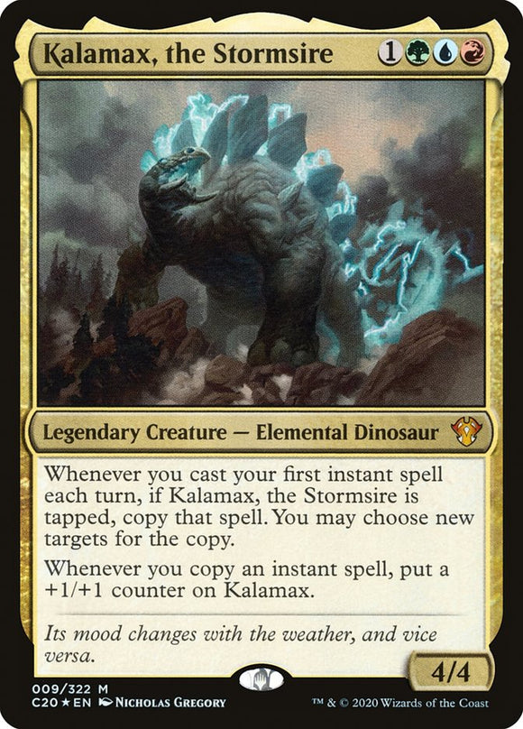 Kalamax, the Stormsire - C20 Foil